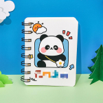 Kawaii Chubby Panda multikas A7 m&auml;hisega m&auml;rkmik 80 lehek&uuml;lge taskum&auml;rkmik Kontor Kool &Otilde;ppimistarvikud Mini Kawaii p&auml;eviku p&auml;evik