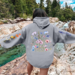 Naiste &uuml;lisuured kampsunid Pullover Hoodid Fliisist kampsunid Pikad varrukad taskutega Talvised s&uuml;gisr&otilde;ivad XL