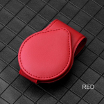 1 tk auto p&auml;ikesesirmi prillide hoidja autod osad raam Auto kinnitusklambrid prillid pileti dokumendihoidik punane