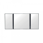 Autovisiiri peegli meigireisimine vanity Mirror kosmeetiline kolmekordne autopeegel