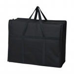 1 tk k&otilde;rgekvaliteediline veekindel kott lausriidest, suure mahutavusega koos liikuva t&otilde;mblukuga XL must