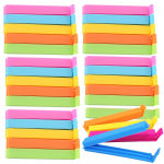 Klambrid toidupakkide jaoks | Loomingulised paindlikud toidu v&auml;rskena s&auml;ilivad tihendusklambrid | &Otilde;hukindlad kaasaskantavad S debit