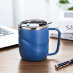 Termokruus &Otilde;lletopsid roostevabast terasest Lihtne kontoritee, kohv, veepudel, kaanega vaakum Praktilised kaasaskantavad joogin&otilde;ud punane