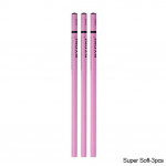 3 tk Sketch s&ouml;epliiats, pehme/keskmine/k&otilde;va s&uuml;sinikpliiats Art Student Spetsiaalne k&auml;sitsi maalitud HB maalimisjoonistuseksami pliiats Super Soft-3pcs