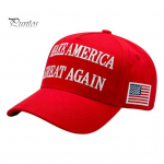 Trumpi pesapallim&uuml;ts kiri tikandid pika &auml;&auml;rega &otilde;&otilde;nesv&otilde;rk 2024 presidendivalimiste kampaania Ameerika lipu mustriga miitingud peod Unisex m&uuml;ts Cotton and hemp punane