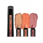 RENEE Fab Face 3 in 1 Makeup Stick Nude 4,5gm| Sisaldab lauv&auml;rvi, p&otilde;sepuna ja huulepulka| Infundeeritud E-vitamiiniga| Reisis&otilde;bralik