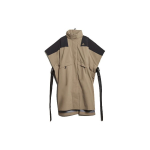 Adidas Originals X Hyke Koost&ouml;&ouml; M&auml;gi Poncho Pikk Spordijakk Naiste Jakk Kollakaspruun GP3034 S gray