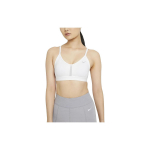 Nike Dri-FIT &uuml;hev&auml;rviline kerge toetusega spordirinnahoidja naistele Aluspesu Valge CZ4457-100 S