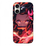 Coque Iphone 16 Plus Demon Slayer Nezuko Kamado Manga anime