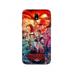 Coque Samsung Galaxy j7 2018 Stranger Things s&eacute;rie saison 4 Maniacase
