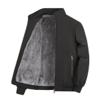 Suures suuruses meeste talvejope, &auml;riline vabaaja krae, soe ja mahukas meeste jope 8XL gray