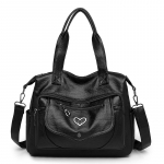 Kandekott Commuter naiste suure mahutavusega k&auml;ekott Pehmest nahast &otilde;lakott