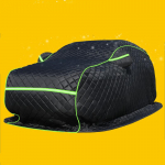 Talvine paksenemine Auto Lint Autoriided Autokate K&uuml;lmumisvastane ja K&uuml;lmakindel &Uuml;lipaks Leegiaeglustav Soe Tekk Kohandamine 5-seater sedan must