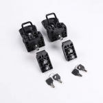 Jeep Wrangler JK 2007-2017 JL Unlimited 2018-hiljem Gladiator JT 20-hiljem mootori kapoti riivi luku lukud koos v&otilde;tmega tagantj&auml;rele must