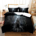 Bloodborne Daami Voodipesukomplekt &Uuml;he Twini T&auml;is Kuninganna Kuninga Suurusega Voodikomplekt T&auml;iskasvanu Laste Magamistoa Tekikatted Komplektid Anime Voodipesu Komplekt Voodi EU Single 135x200cm