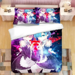 Anime Genshin Impact Animatsioon Joonisfilm pehme ja mugav voodipesukomplekt luksuslik tekikott Kohandatav tekk voodipesukomplektid 70x133cm 2pcs