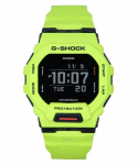 Casio G-Shock G-Squad Digitaalne Nutitelefoni &Uuml;hendus Kollane Vaikrihm Kvarts GBD-200-9 200M Meeste K&auml;ekell must
