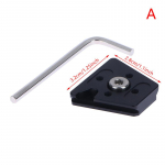 Kiirkinnitusplaadi plaadi v&auml;rinavastane klamber V port statiivi Dslr puuri jaoks 2.8*3.2cm