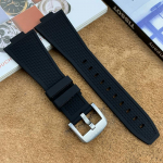12MM Tissot PRX seeria T137 seeria T137407 T137407A jaoks Silikoonkummist kellarihm rihm k&auml;ev&otilde;ru randmerihm must