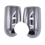 2Pcs Wing Mirror Trim Covers Rearview Easy to Install Maintenance Protection Cap for