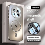 Magsafe matt j&auml;&auml;tunud &uuml;mbrise Honor Magic 7 Pro p&otilde;rutuskindla objektiivi kaitsekatte jaoks. Magnet&uuml;mbrised Honor Magic 6 Pro 7Pro jaoks Magic 7 kuld