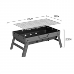 V&auml;lipliit Kodu varras grill telkimine BBQ Suitsuvaba s&ouml;egrill S&ouml;egrill Kaasaskantav grillt&ouml;&ouml;riist must