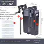 Sunsun V&auml;lisfilter Lauapealne Akvaarium Kalapaak Mini Akvaarium V&auml;lisfilter parem kui HBL-801 802 803 EU adapter plug