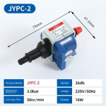 Jiayin JYPC-2 16W 220V-240V Elektromagnetiline Pump Solenoidpump Ripp-triikimismasin Veepump