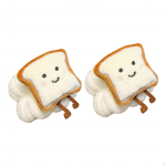 2-osaline n&auml;opesuvahend N&auml;o k&auml;te randmepael Pesuvarre r&auml;tik Mugavad peapaelad juuksepaelad white toast