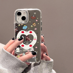 Mobiiltelefoni&uuml;mbrised iPhone 11 13 XR 15 Pro Max 12 14 Pro Max &uuml;mbris iPhone 16 XS Max Mirror kaitse&uuml;mbris Peegel peen multikas veekindel iPhone 11 Pro Max h&otilde;be