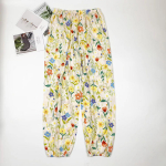 Naiste suvised puuvillased siidist s&auml;&auml;sevastased lahtised Beach Bloomers pidžaamap&uuml;ksid One Size (90-140 lbs)