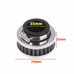 1 osa 35&ndash;60 mm suure vooluga universaalne ATV Pit Dirt Bike spordisisselaskeava Kawasaki Yamaha mootorratta &otilde;hufiltrile