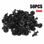 50x 6 mm auguga auto kaitseraua needid, l&uuml;kandkapoti kinnitusklambrid Toyota poritiibadele