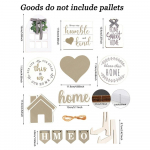 Suvine Ranna Astmeline Aluse Dekoratsioonikomplekt Talumaja Rustikaalne Kodu Dekoratsioon Kodu Puidust Silt Rustikaalsed Lauakaunistused Kodu K&ouml;&ouml;gilauale Majapidamispidu Kingitus