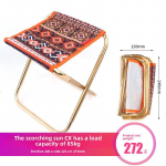 Kaasaskantav 7075 alumiiniumsulamist kokkupandav tool telkimiseks, kalap&uuml;&uuml;giks, grillimiseks, rongiks ja &otilde;ues kasutamiseks