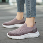 Naiste mokassiinid jalatsid, vabaaja jalan&otilde;ud, suvised meeste kingad, kerged sokid jalatsid emale, suur suurus 36-45 EU: 36 must