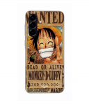 Coque Pour Samsung Galaxy A56 One Piece Wanted Poster Monkey D. Luffy Maniacase