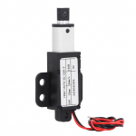 Mini elektriline lineaarajam 15 mm k&auml;iguga 150 N t&otilde;ukej&otilde;uga 4 mm kiirusega v&auml;ikese lineaarse liikumisega ajam koos