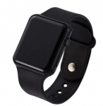 LED Ruudukujuline Laste Elektrooniline Kell &Otilde;pilaskell One Size must