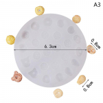 Mini leivak&uuml;psisekoogi silikoonvorm savist toiduvormi jaoks isetegemine k&ouml;&ouml;givaigu tarvikud M&auml;nguasjade nukumaja miniaksessuaarid