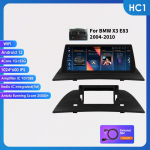 Ossuret Android 13 Autode Intelligentsed S&uuml;steemid BMW X3 E83 jaoks (2004-2010) Ilma originaalekraanita Toetab TPMS-i Traadita Carplay Android Auto Bluetoothi DVR-i HC1 1G 32G