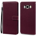 Samsung Galaxy J5 2016 &uuml;mbris Coque Samsung J5 2016 J510 J510F &uuml;mbris Nahast rahakoti klapp&uuml;mbris Samsung Galaxy J5 J510F &uuml;mbrisele J5 2016 J510 J510F