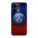 Coque de t&eacute;l&eacute;phone - Maniacase - Oppo Reno 13 5G - Logo PSG color&eacute; - Silicone - Souple