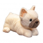 Armas buldogi pl&uuml;&uuml;sm&auml;nguasi 30cm &Uuml;ipehme t&auml;idisega loom Kallistatav kaaslane Realistlik seisev pl&uuml;&uuml;sloom