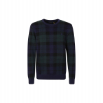 Polo Ralph Lauren Ruuduline &Uuml;mmarguse Kaelusega Kampsun Meeste kampsun Mitmev&auml;rviline 710917043-001 L