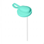 Silicone Soda Can Lid with Hose Cover Easy to Clean Kitchen Spillproof Reusable for Party roosa