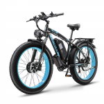 KETELES K800 Kahemootoriline Elektrijalgratas 2000W, 48V 23Ah Aku, 26 Paksude Rehvidega, Lukustatava Amordihargiga Maanteeratas E-Bike 48V 2000W 23Ah sinine
