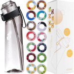 650ml Spordiveepudel kapslitega 14-s, Materjal ei karda k&otilde;rgeid temperatuure ja looduslik puuvili muudab joogivee ohutuks One Size