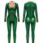 3D digitaaltr&uuml;kk Lavakost&uuml;&uuml;mid T&auml;iskasvanutele Halloweeni &Uuml;ritused Karnevali Teemapidu Cosplay Riietus M&auml;ngimine Jumpsuit Adults XXXXL