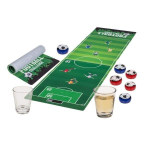 Jeu &agrave; Boire Football jeu alcool 6 ballons de foot et 2 shot